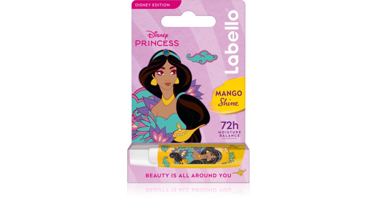 Labello Disney Princess Jasmin Mango Shine Baume à Lèvres (4.8g)