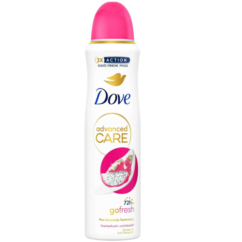 Dove Deospray Advanced Care Drachenfrucht & Kokosduft (150ml)