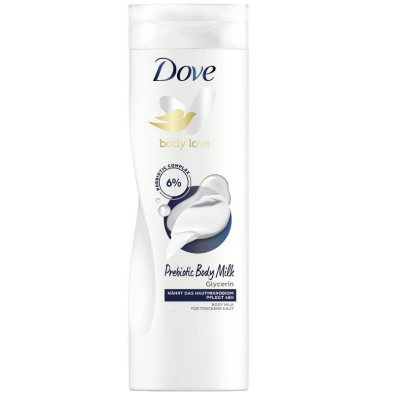 Dove Prebiotic Body Milk mit Glycerin (400ml)
