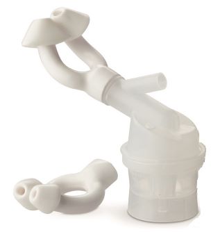DTF Manosonic Apparecchio per inalazione per adulti con 2 terminali nasali (1 pz)