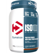 Dymatize ISO 100 Whey Proteinpulver, Fudge Brownie (932g)