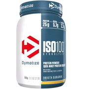 Dymatize ISO 100 Whey Proteinpulver, Smooth Banana (932g)