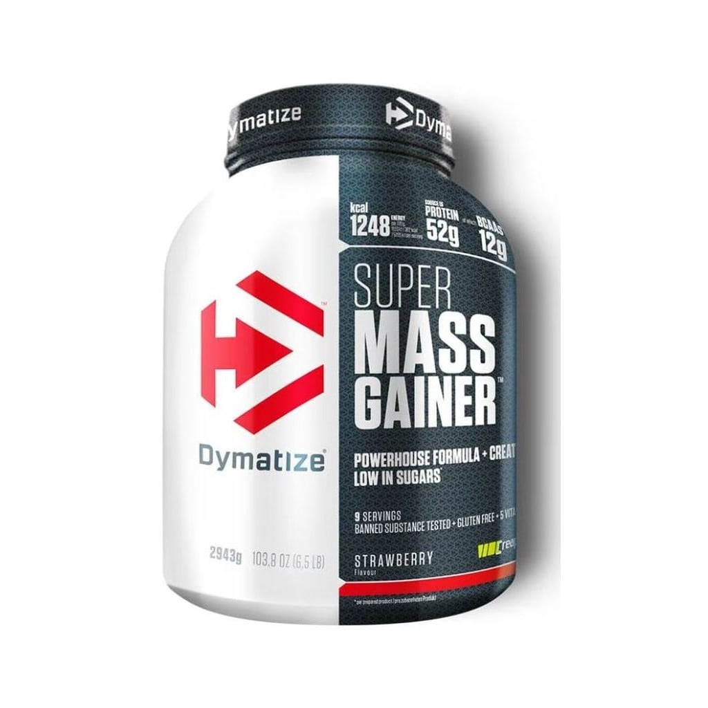 Dymatize Super Mass Gainer, Strawberry (2.9kg)