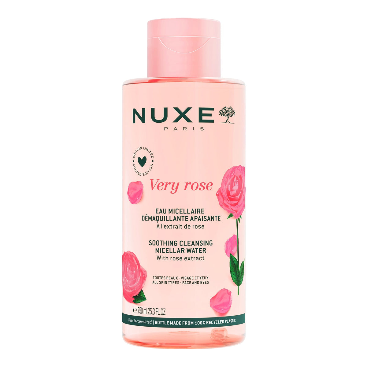NUXE Very Rose Eau Micellaire Apaisante 3en1 (750ml)