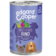 Edgard & Cooper Adult Rind mit Rote Bete, Nassfutter für Hunde (6x400g)