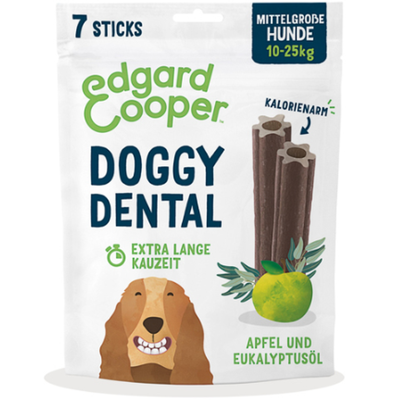 Edgard & Cooper Doggy Dental Apfel & Eukalyptus, Länge 13cm (240g)