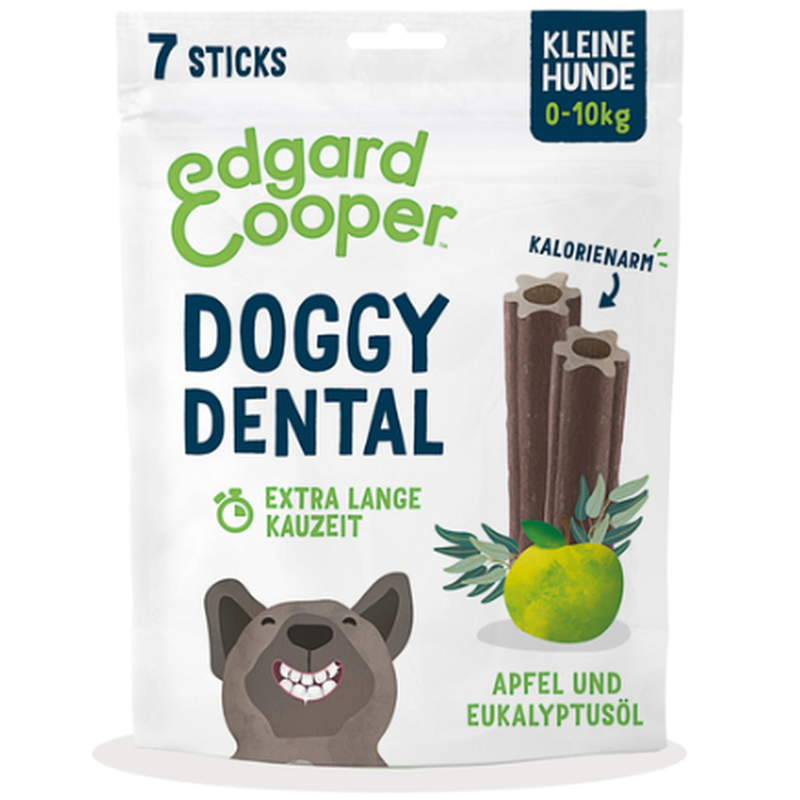 Edgard & Cooper Doggy Dental Apfel & Eukalyptus, Länge 8cm (105g)