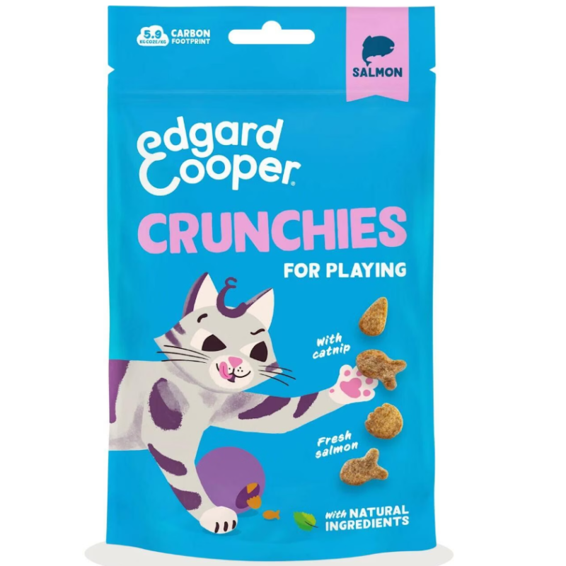 Edgard & Cooper Katzensnack-Crunchies Lachs (50g)