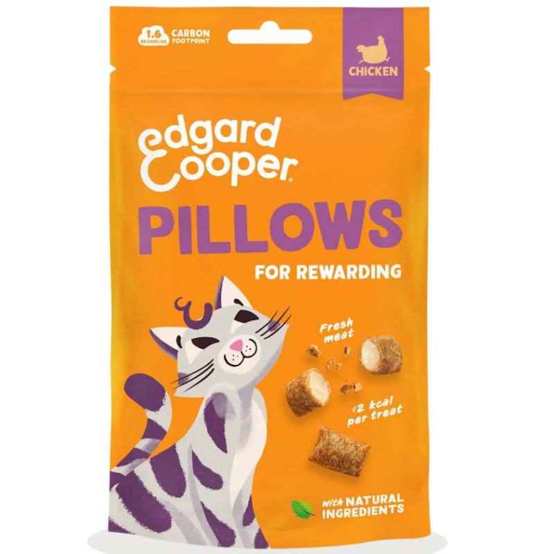 Edgard & Cooper Katzensnack-Pillows Huhn (60g)