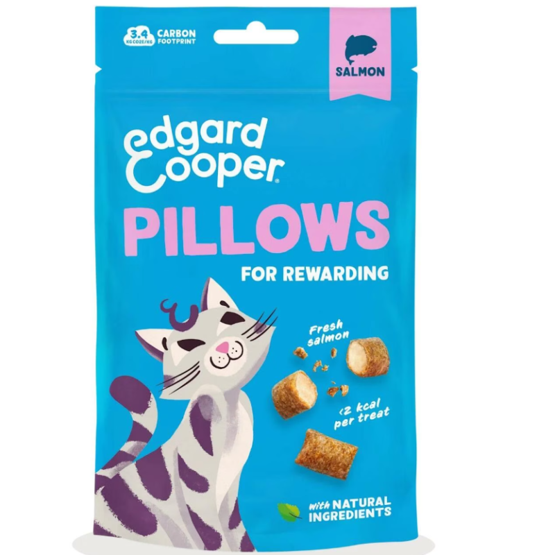 Edgard & Cooper Katzensnack-Pillows Lachs (60g)