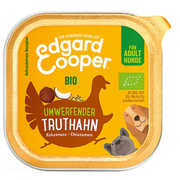 Edgard & Cooper Adult Truthahn mit Bio-Kokosnuss, Nassfutter für Hunde (17x100g)