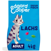 Edgard & Cooper Trockenfutter Adult Katzen, Atlantik-Lachs mit Cranberrys (4kg)
