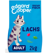 Edgard & Cooper Trockenfutter Katzen, Atlantik-Lachs mit Cranberrys (2kg)
