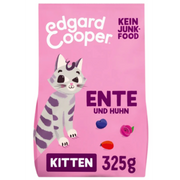 Edgard & Cooper Trockenfutter Kitten, Ente & Huhn mit Blaubeeren (325g)