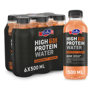 Emmi HIGH Protein Water Kick Grapefruit (6x500ml)