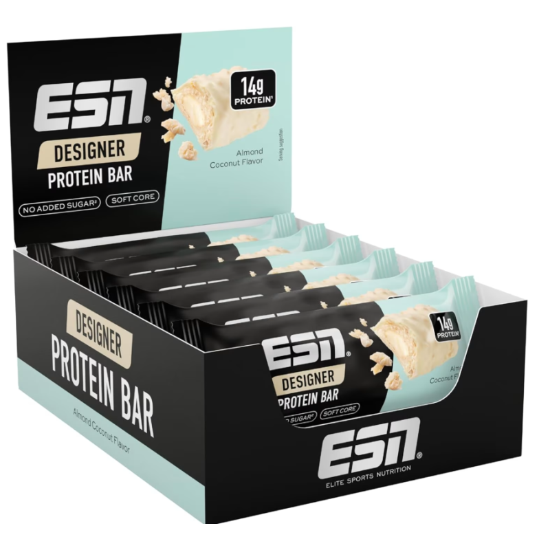 ESN Designer Protein Bar Almond Coconut (12x45g)