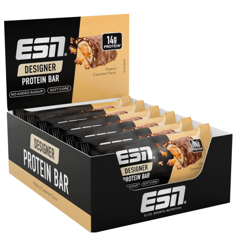 ESN Designer Protein Bar Peanut Caramel (12x45g)