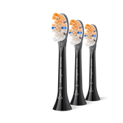 Philips Sonicare Têtes de brosse A3 Premium All-in-One Noir (3 pces)