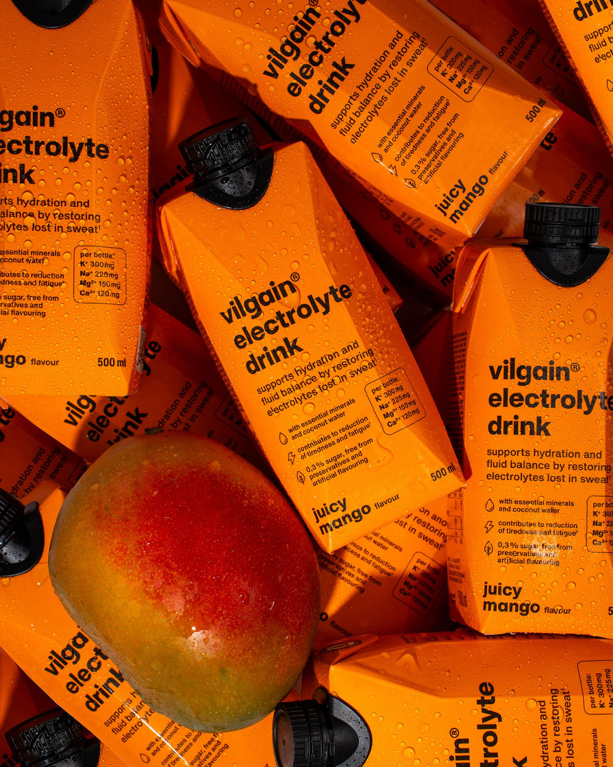 Vilgain Electrolyte Drink Saftige Mango Bild 2