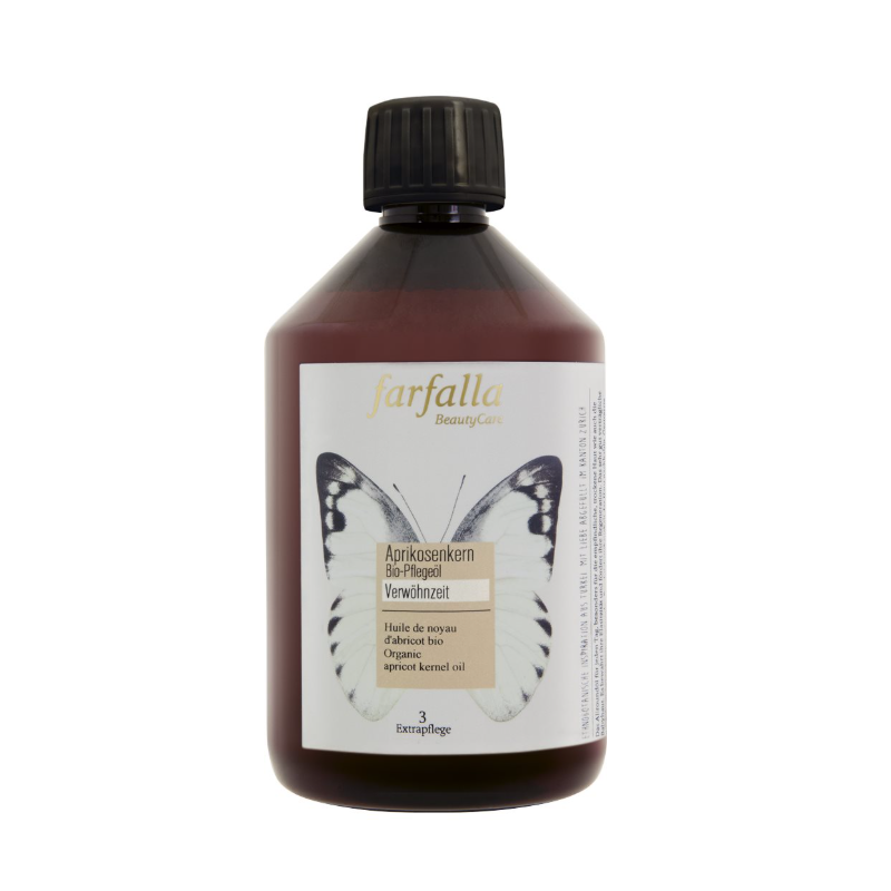 Farfalla Bio-Pflegeöl Aprikose (500ml)
