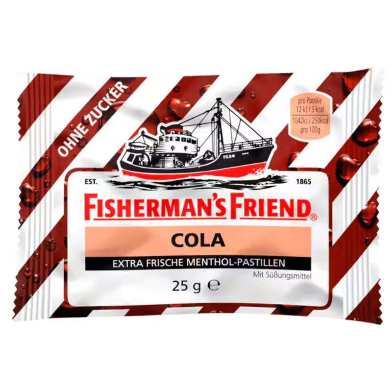 Fisherman's friend Cola ohne Zucker (25g)