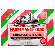 Fisherman's friend Strawberry & Lime ohne Zucker (25g)