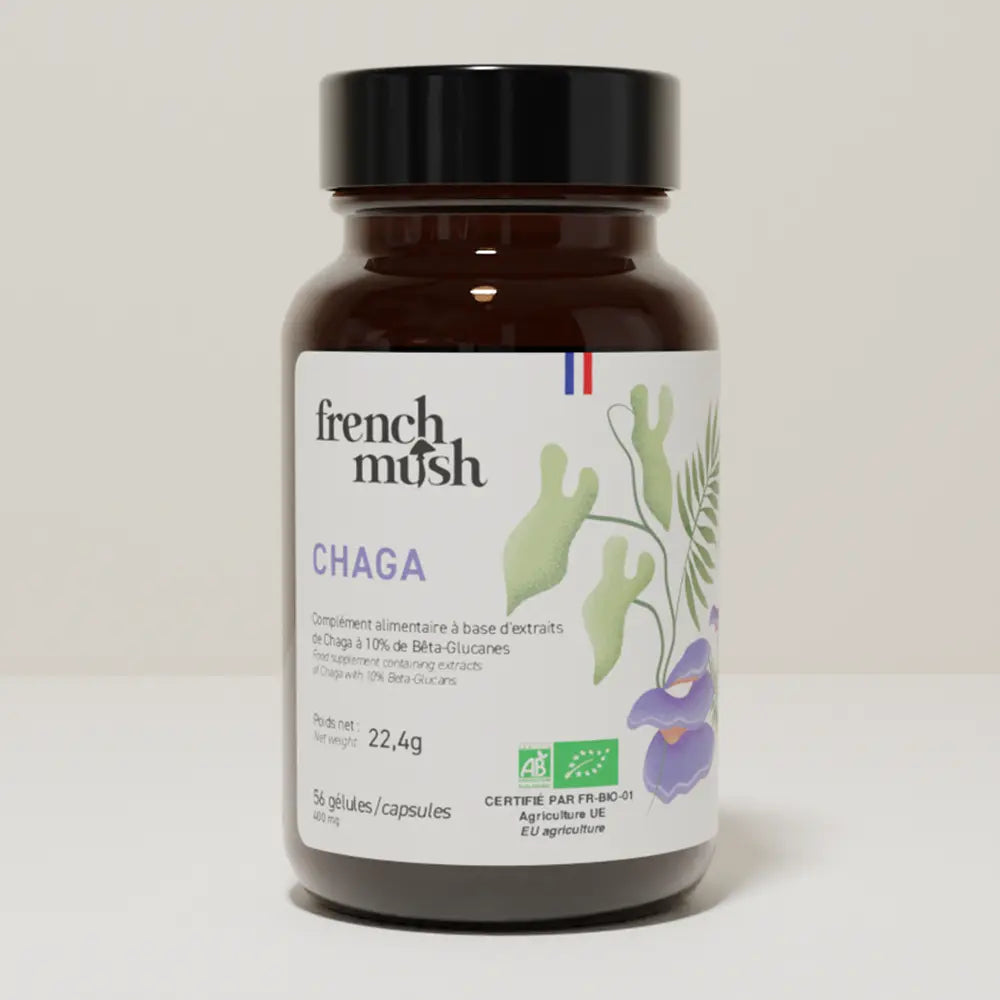 French Mush Chaga Kapseln (56 Stk)