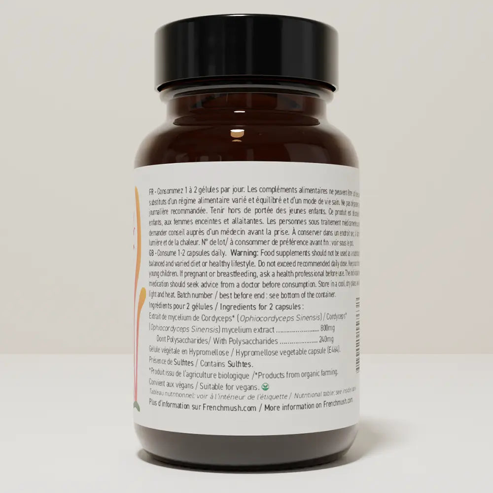 French Mush Cordyceps Kapseln (56 Stk)