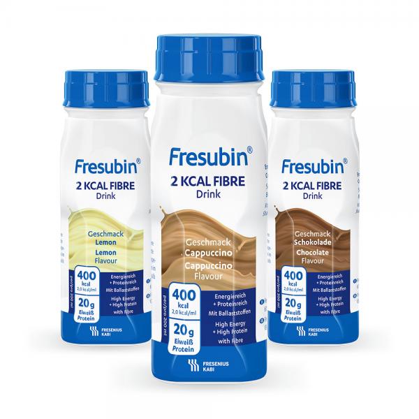 Fresubin 2 kcal Fibre Drink Cappuccino (4 x 200ml)