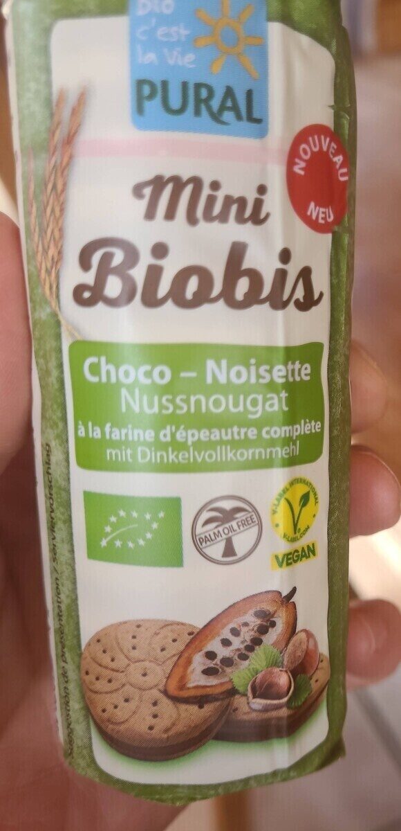 PURAL Mini Biobis Nussnougat Dinkel (85g)