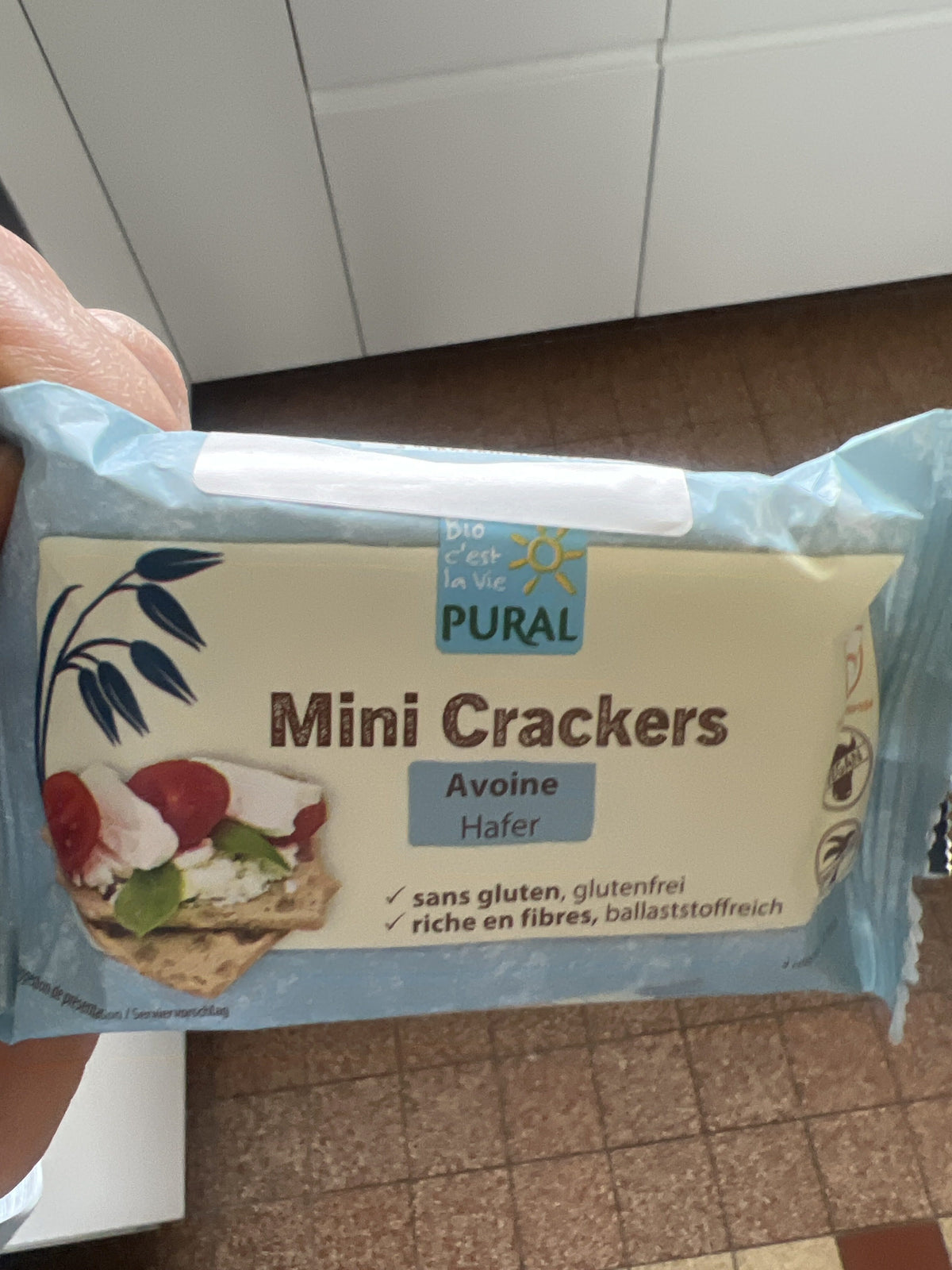 PURAL Mini Crackers Hafer (140g)