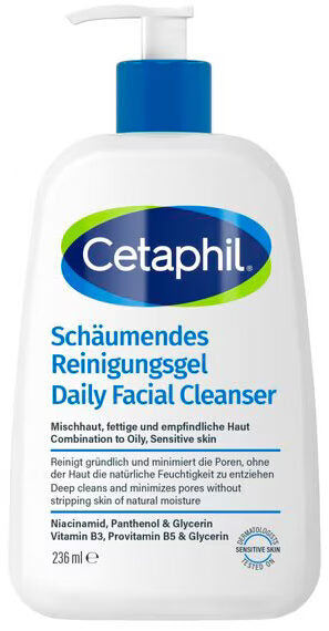 Cetaphil Gel Nettoyant Moussant (237ml)