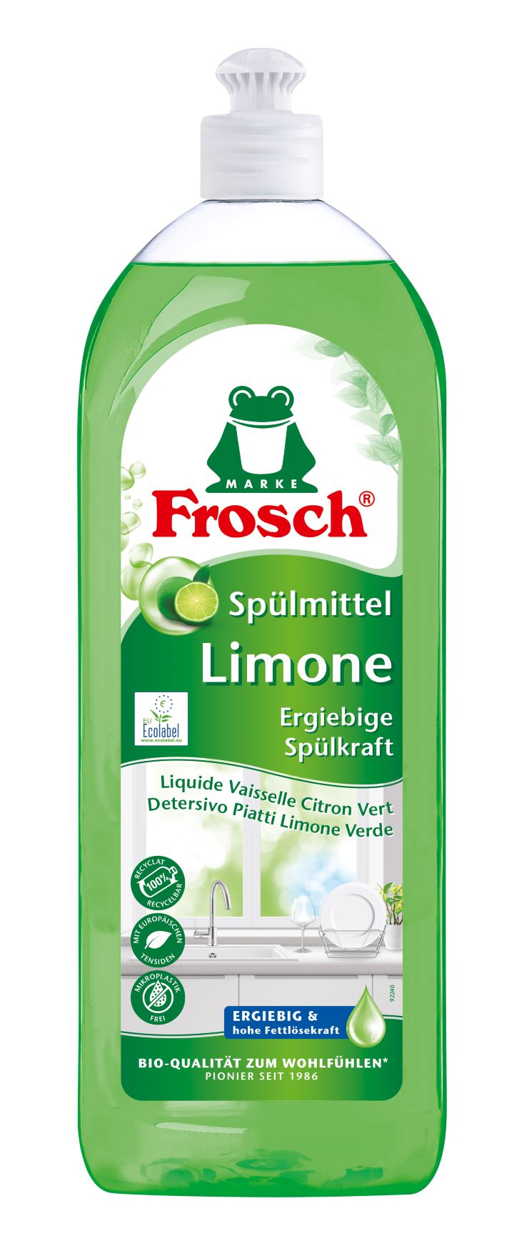 Frosch Spülmittel Limone (750ml)
