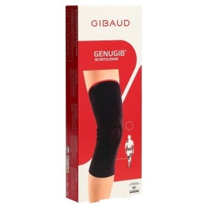 GIBAUD 3D Patella-Kniebandage, Grösse 3, Umfang Kniescheibe 38-43cm (1 Stk)