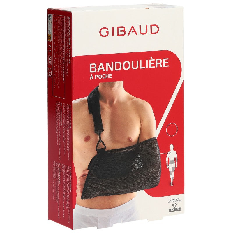 GIBAUD Armschlinge mit Tasche, Grösse 4, Umfang 120-140cm (1 Stk)