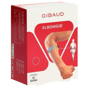 GIBAUD Ellbogenbandage Anti Epikondylitis, Grösse 1, Umfang 22-26cm (1 Stk)
