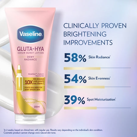Vaseline Gluta-Hya Body Serum Dewy Radiance (200ml)