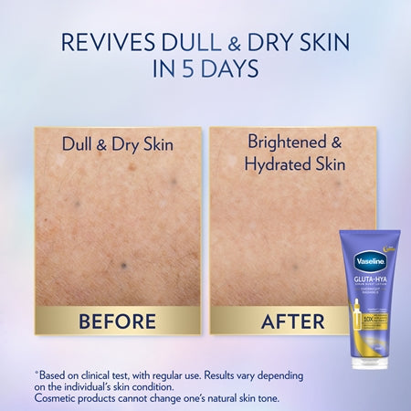 Vaseline Gluta-Hya Body Serum Overnight Radiance (200ml)