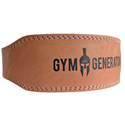 GYM GENERATION Gewichthebergürtel braun, Grösse M, Taillenumfang 73-91cm (1 Stk)