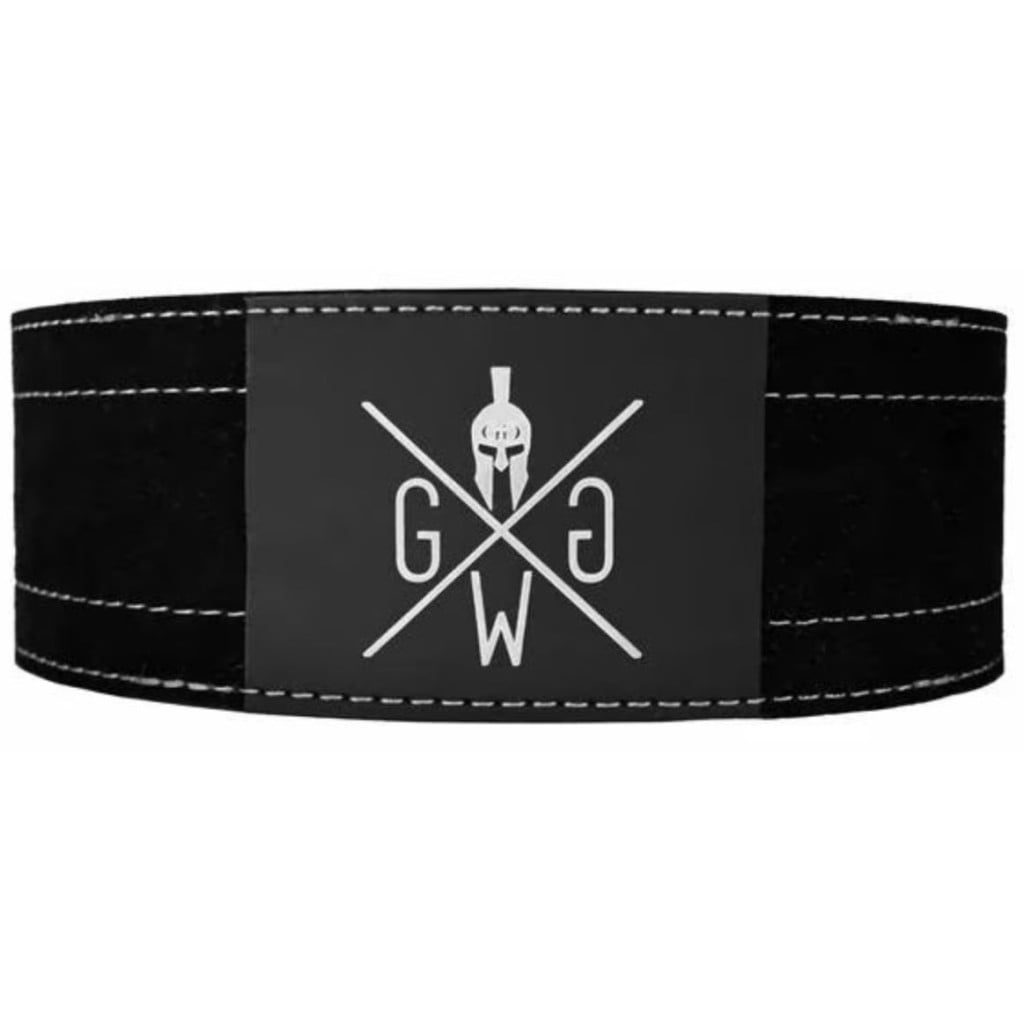 GYM GENERATION Powerlifting Gürtel mit Schnellverschluss schwarz, Grösse L, Taillenumfang 83-101cm (1 Stk)