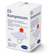Hartmann ES-Kompressen 7.5x7.5cm 8-fach unsteril (100 Stk)