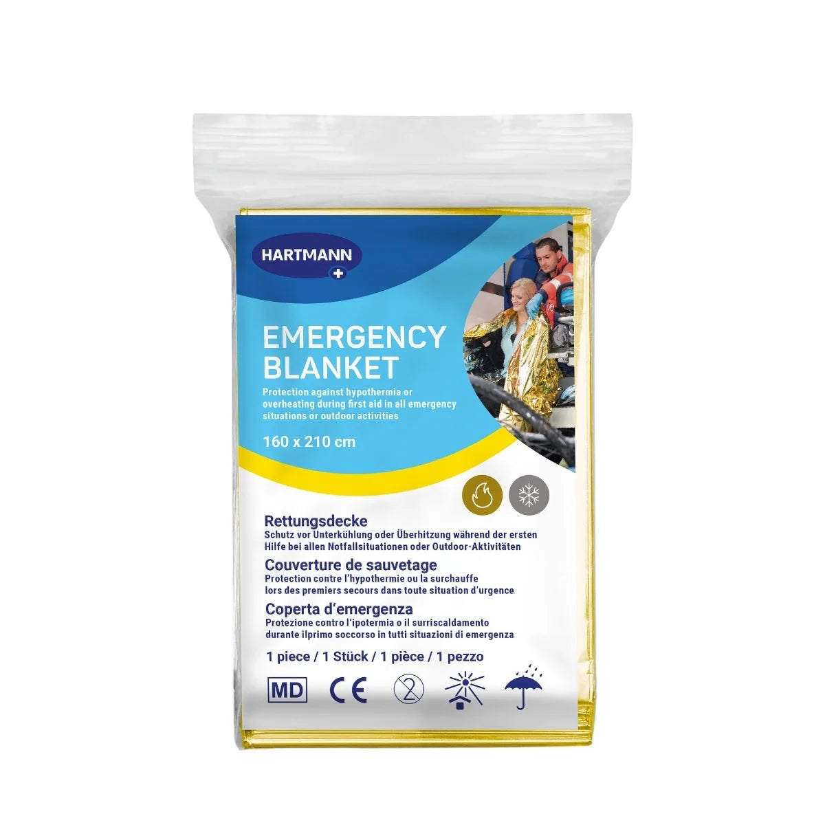 HARTMANN Coperta isotermica 160cm x 210cm (1 pz)