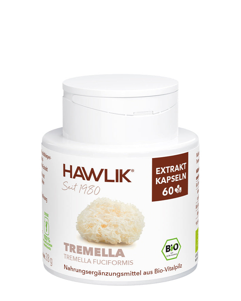 HAWLIK Tremella Extrakt Kapseln Bio (60 Stk)