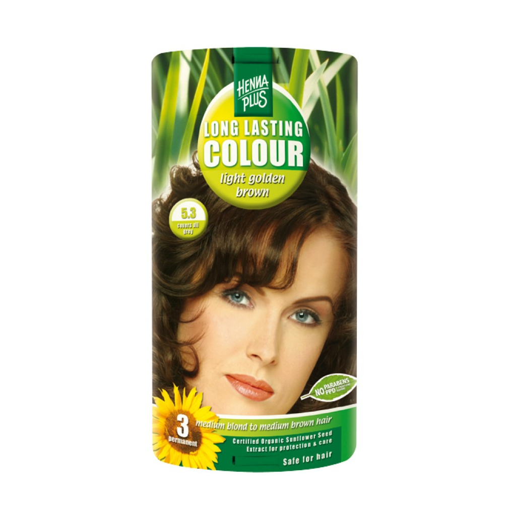 HENNA PLUS Long Lasting Colour 5.3 Helles Goldbraun (1 Stk)