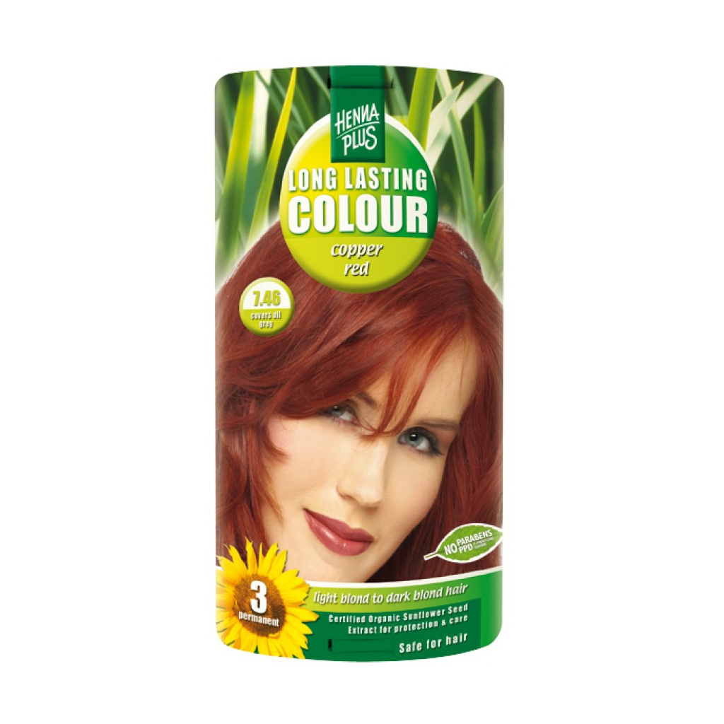 HENNA PLUS Long Lasting Colour 7.46 Kupferrot (1 Stk)