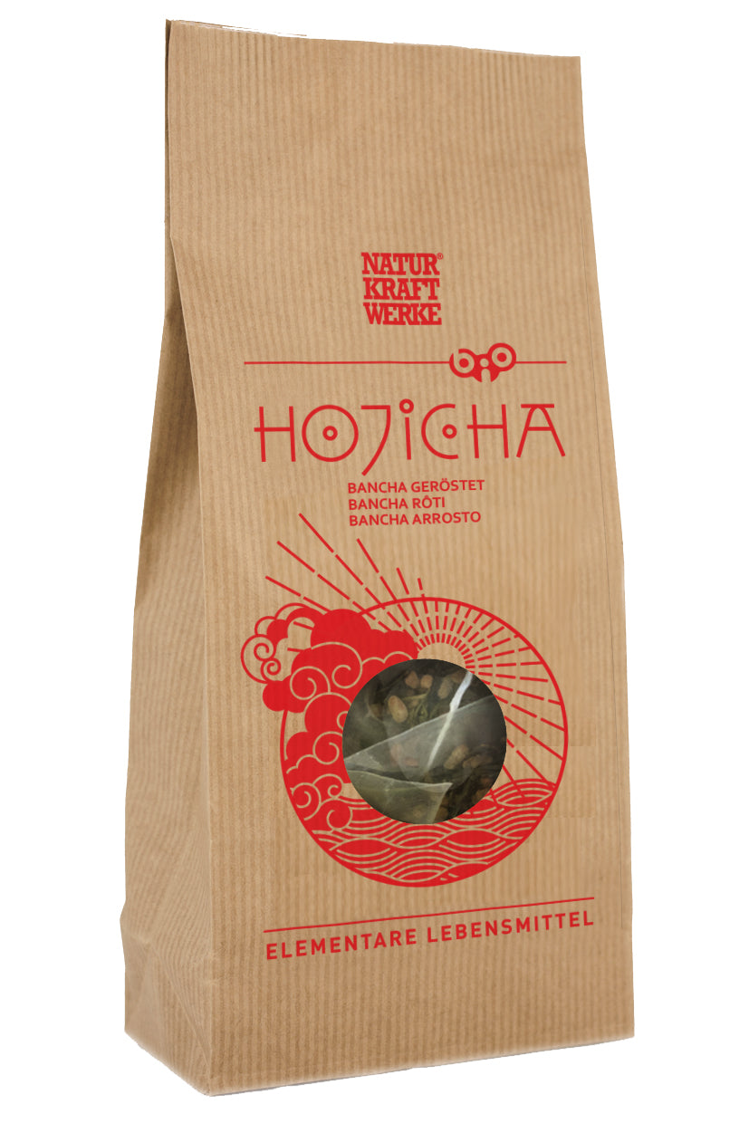 Naturkraftwerke Hoji Bancha gerösteter Grüntee Bio (20 x 2.5g)