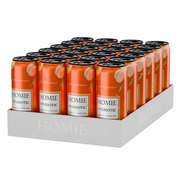 HOMIE Wake Up Synbiotic Energy Drink Peach & Nectarine (24x330ml)