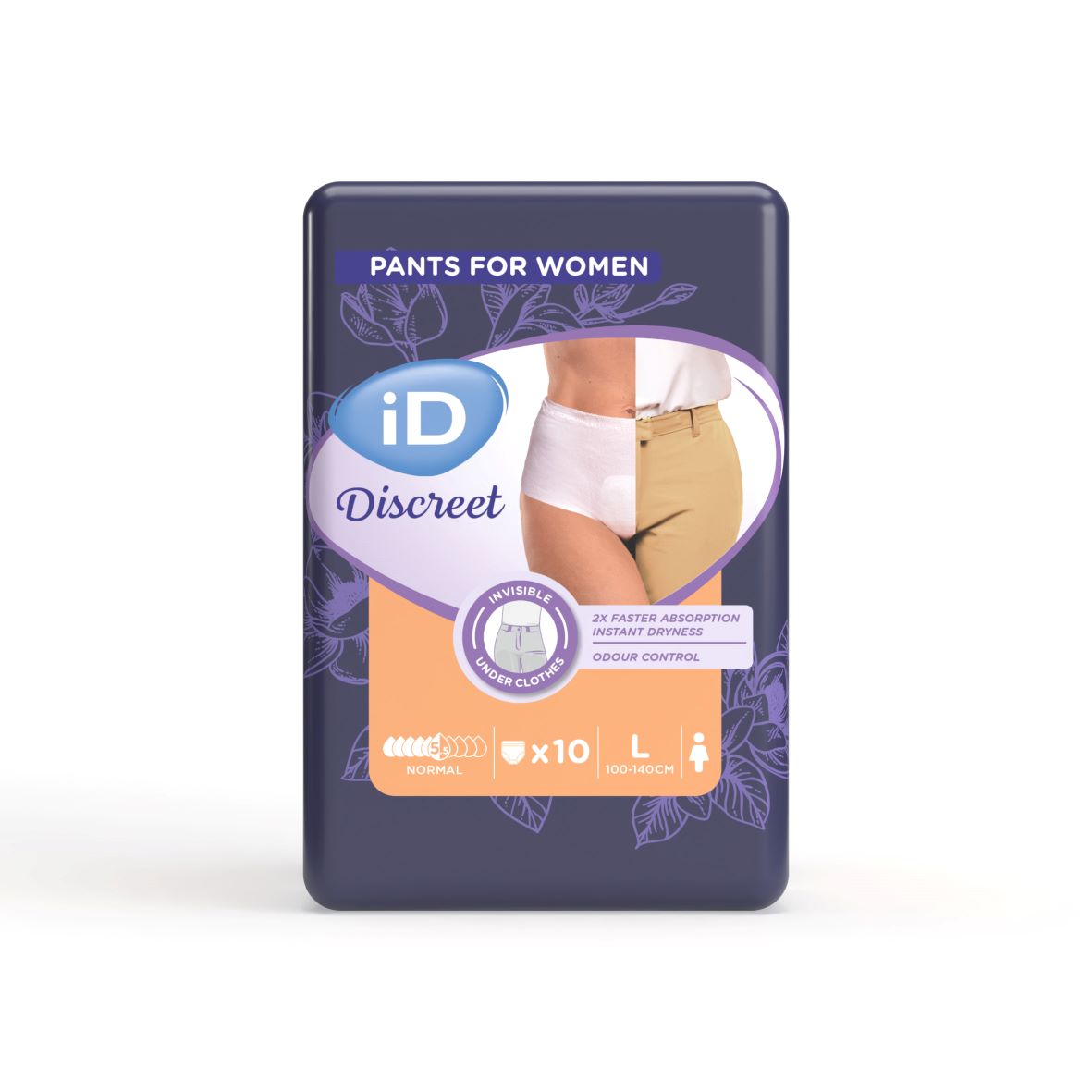 iD Discreet Pants Normal Grösse L (10 Stk)