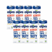 8 Packungen alpro this is tasty voll à 1 Liter in zwei versetzten Viererreihen