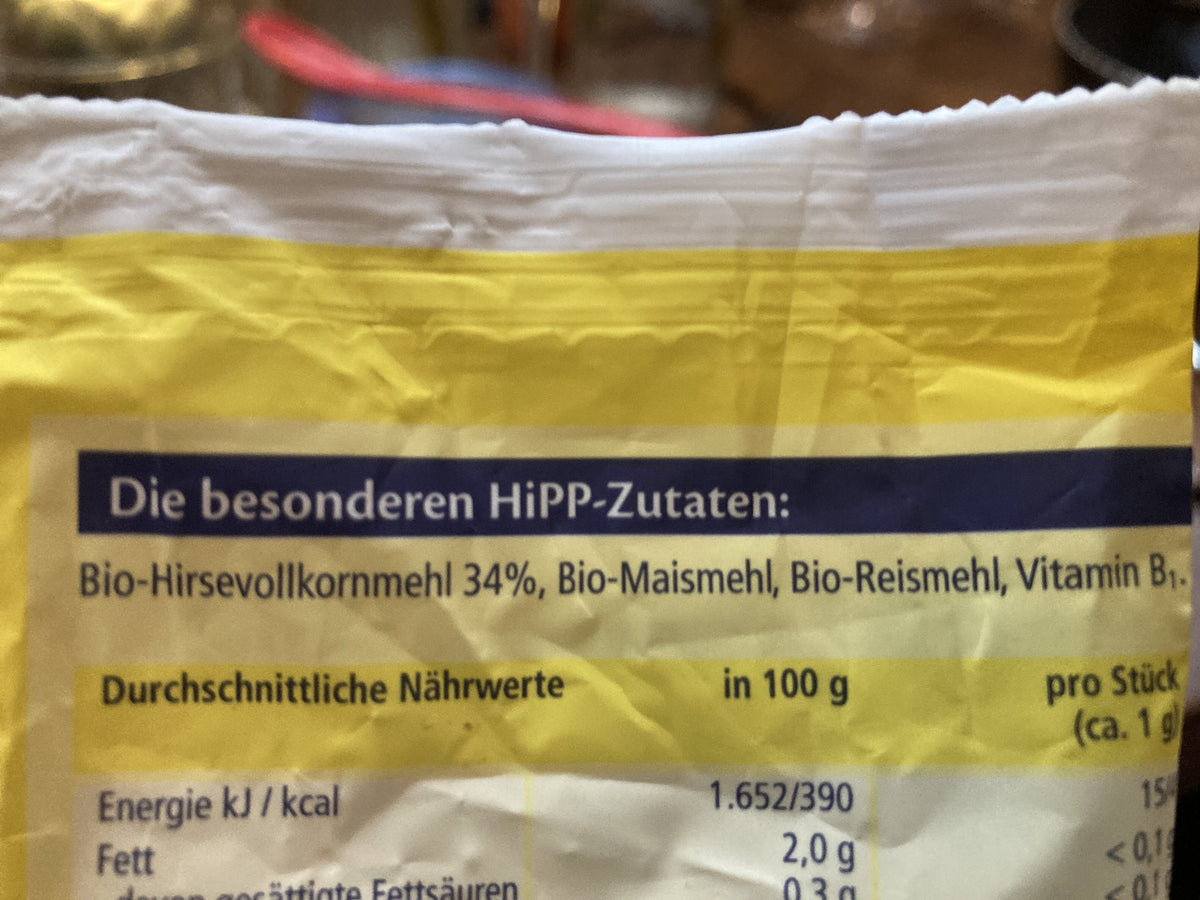 Hipp Hirse Stangen (30g)